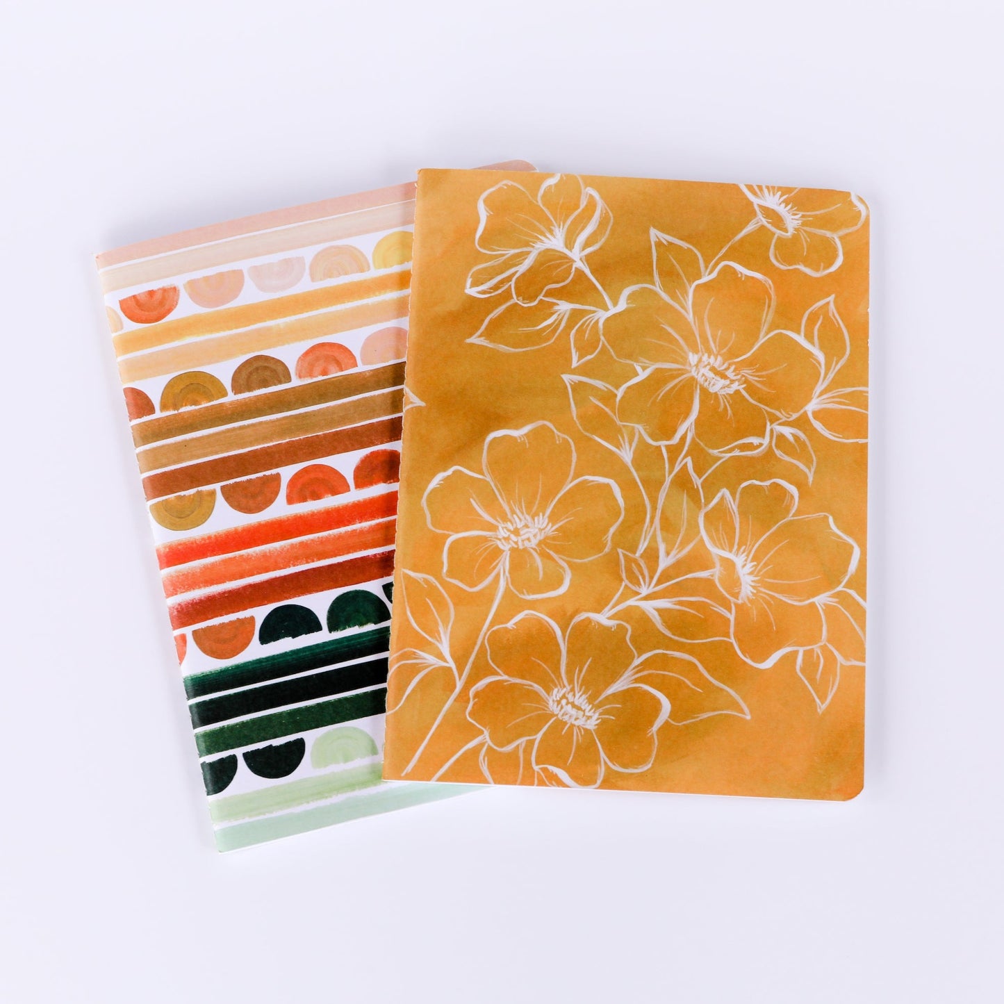Golden Poppy Slim Notebook Set