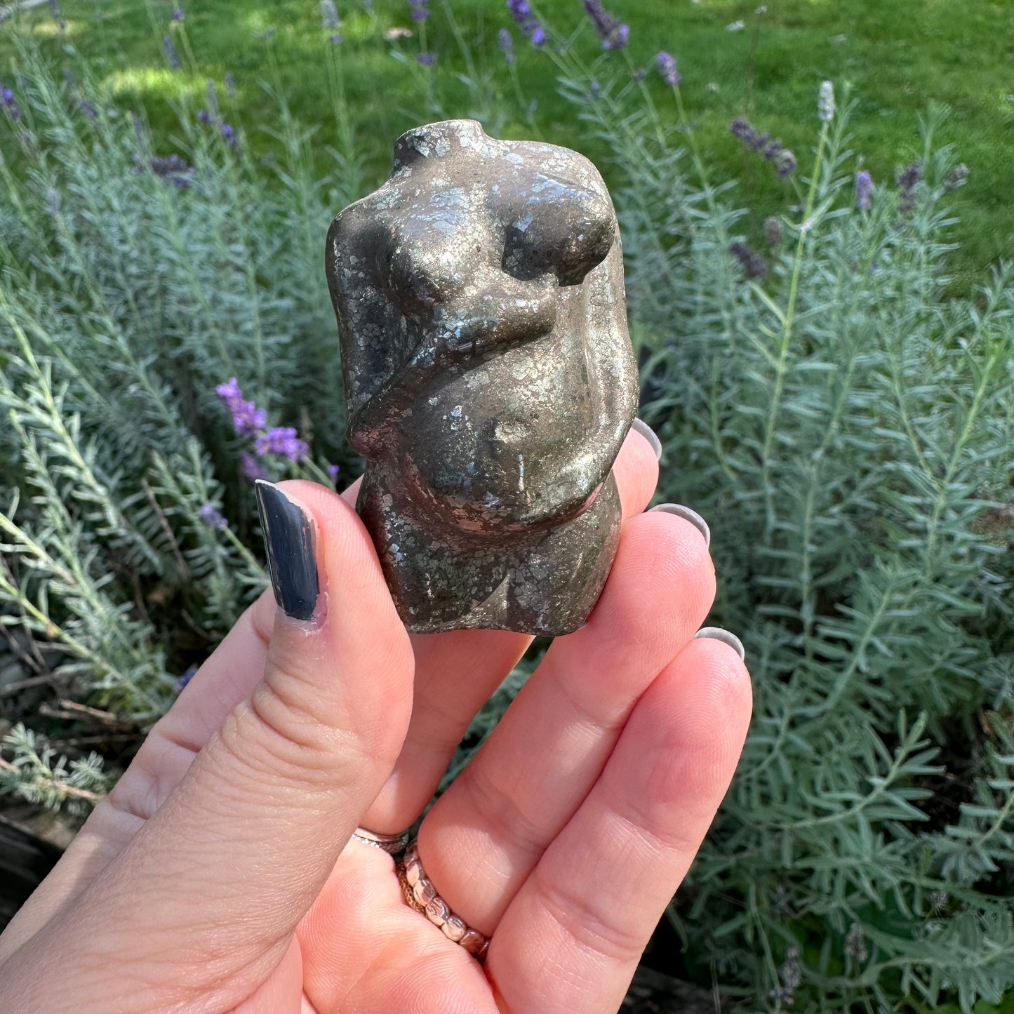 Pregnant Goddess Statue