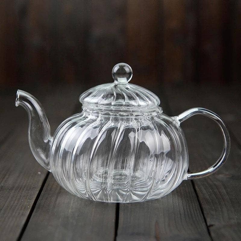 Glass Teapot With Infuser and Lid