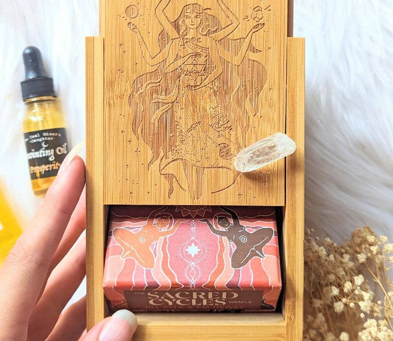 Elemental Goddesses Bamboo Altar Box