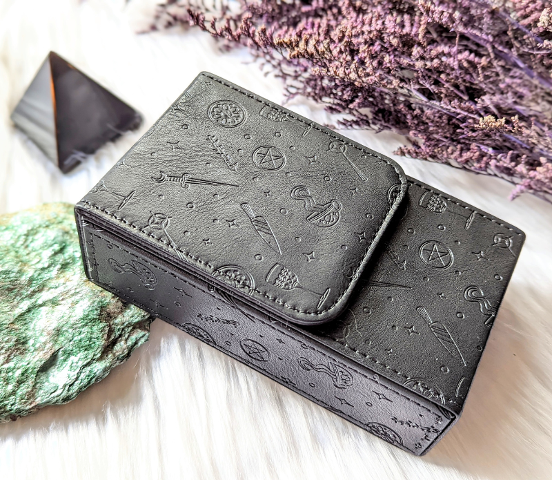 Vegan Leather Tarot Case