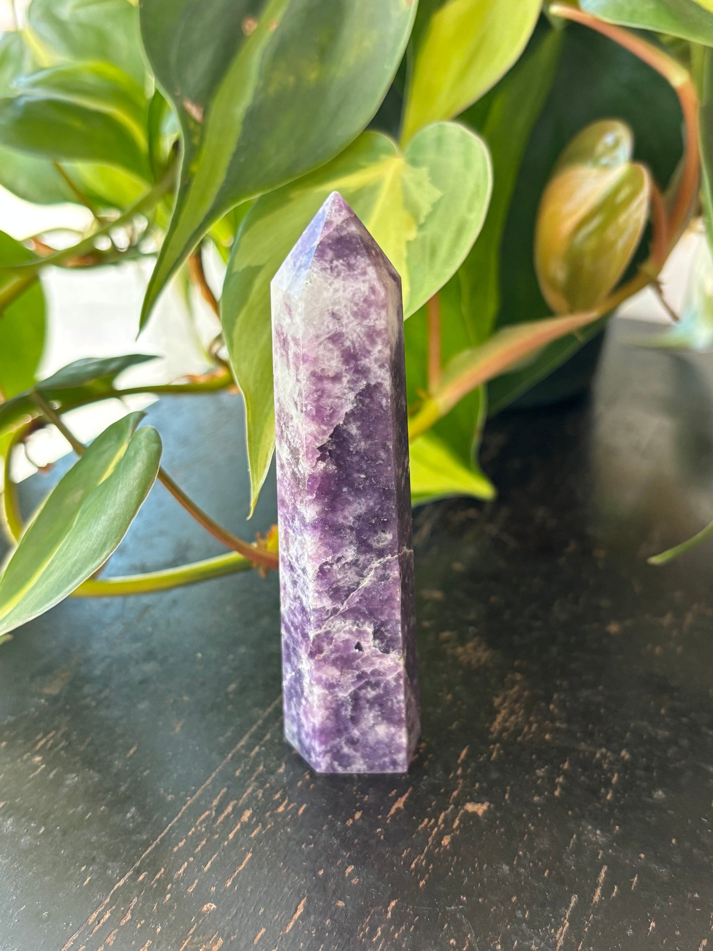 Lepidolite Tower #286