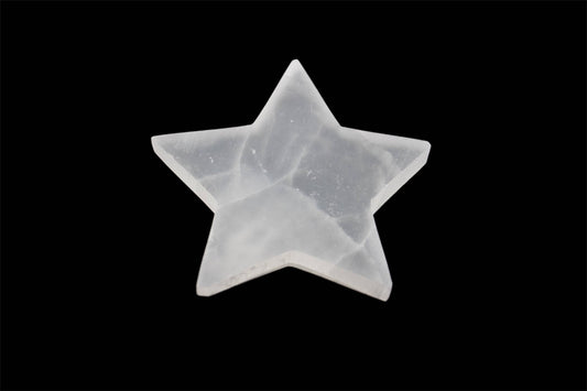 Selenite Star Charging Plate
