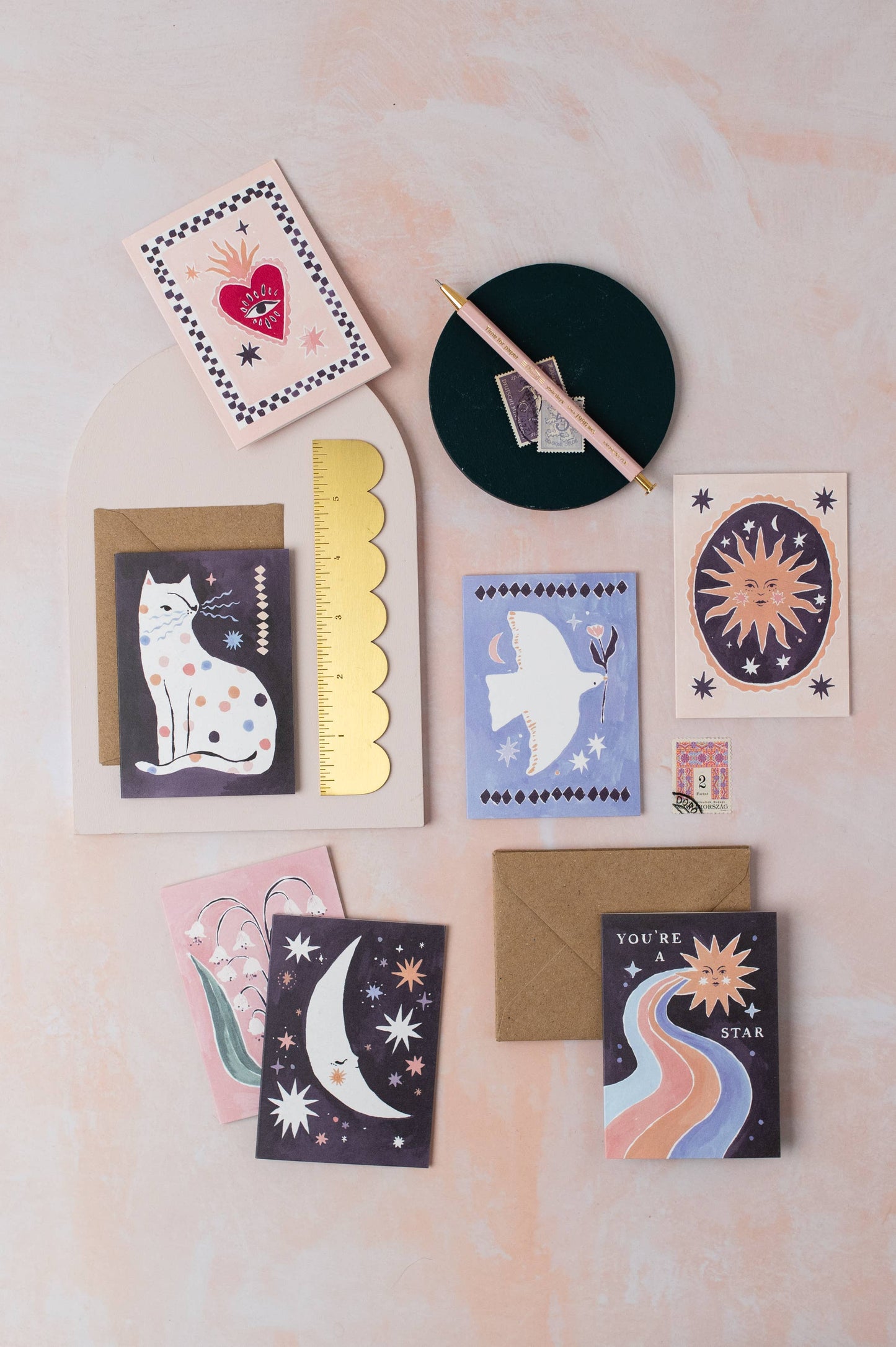Smiling Sun Mini Card