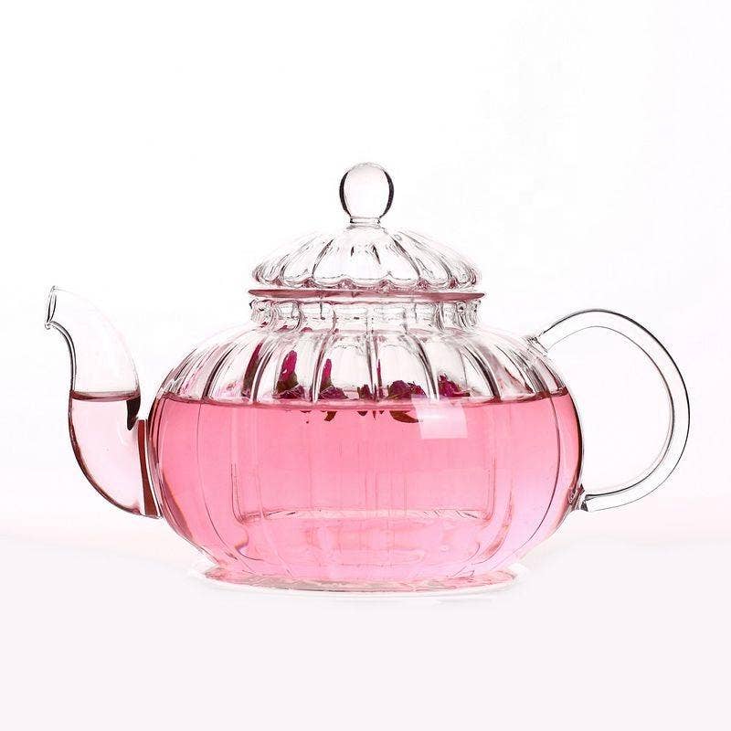 Glass Teapot With Infuser and Lid