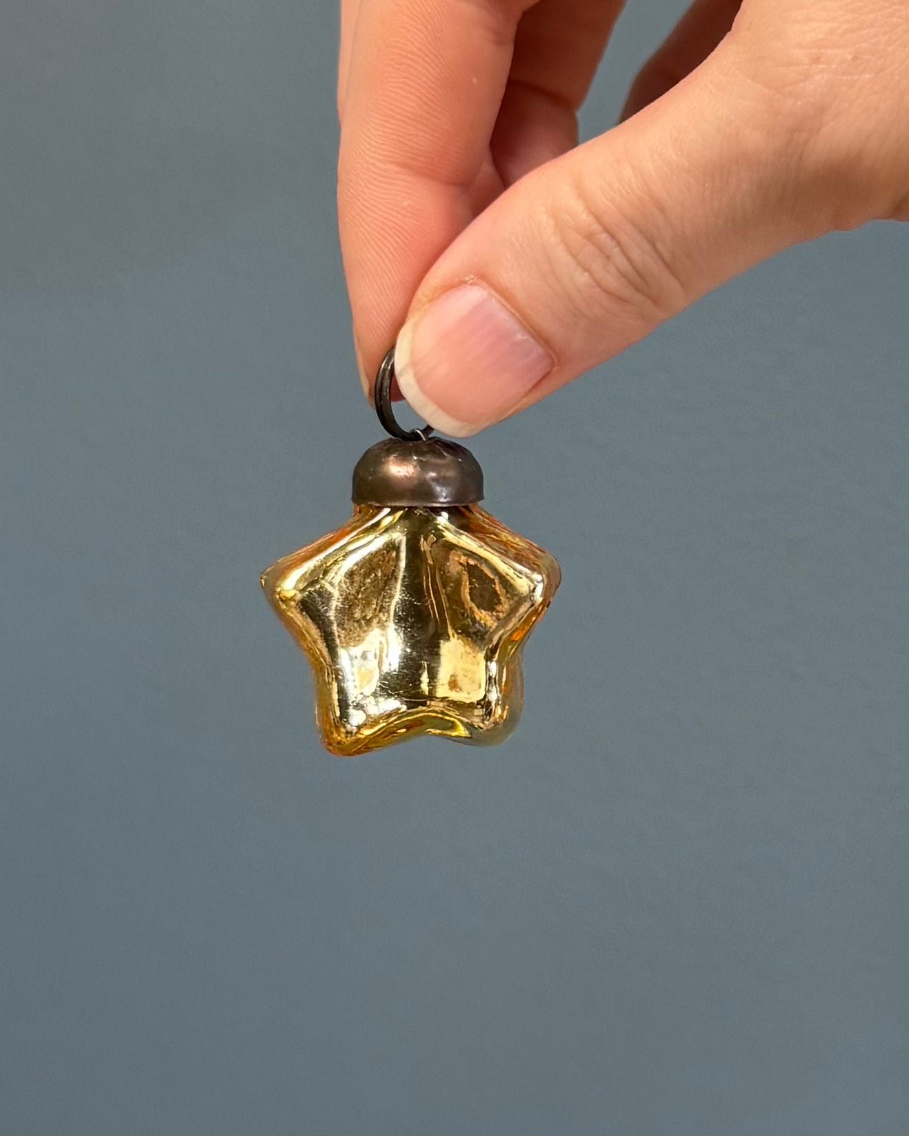 Mini Glass Star Ornaments