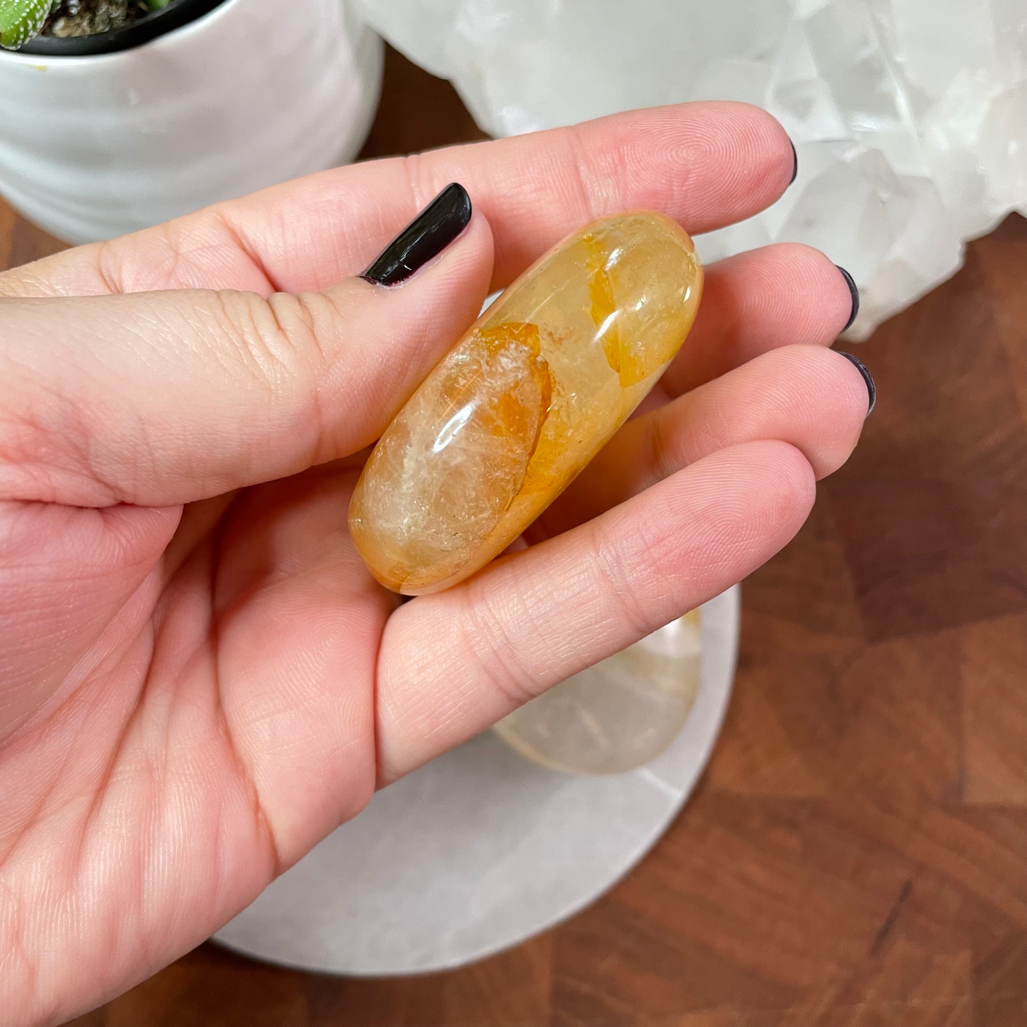 Golden Healer Palm Stones