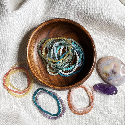 Wooden Display Bowls