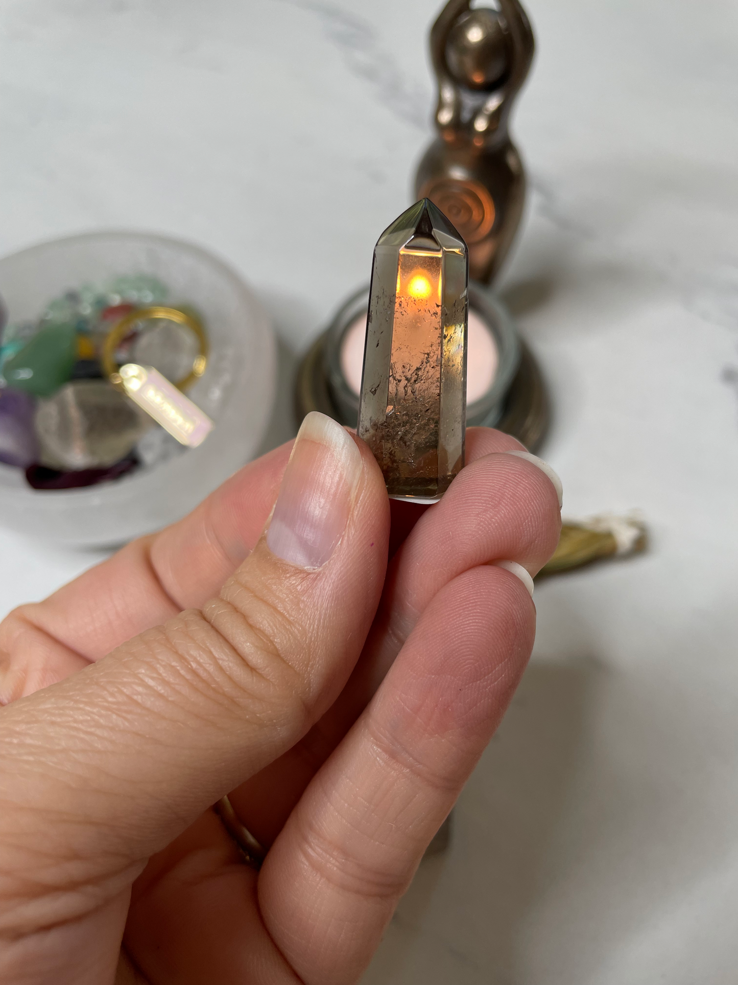 Smoky Quartz Mini Towers- Grade AAA