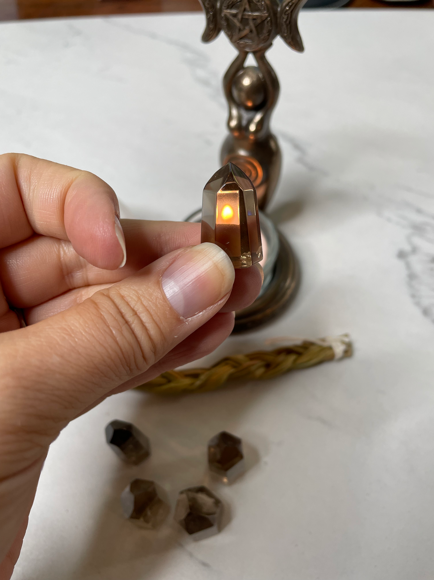 Smoky Quartz Mini Towers- Grade AAA