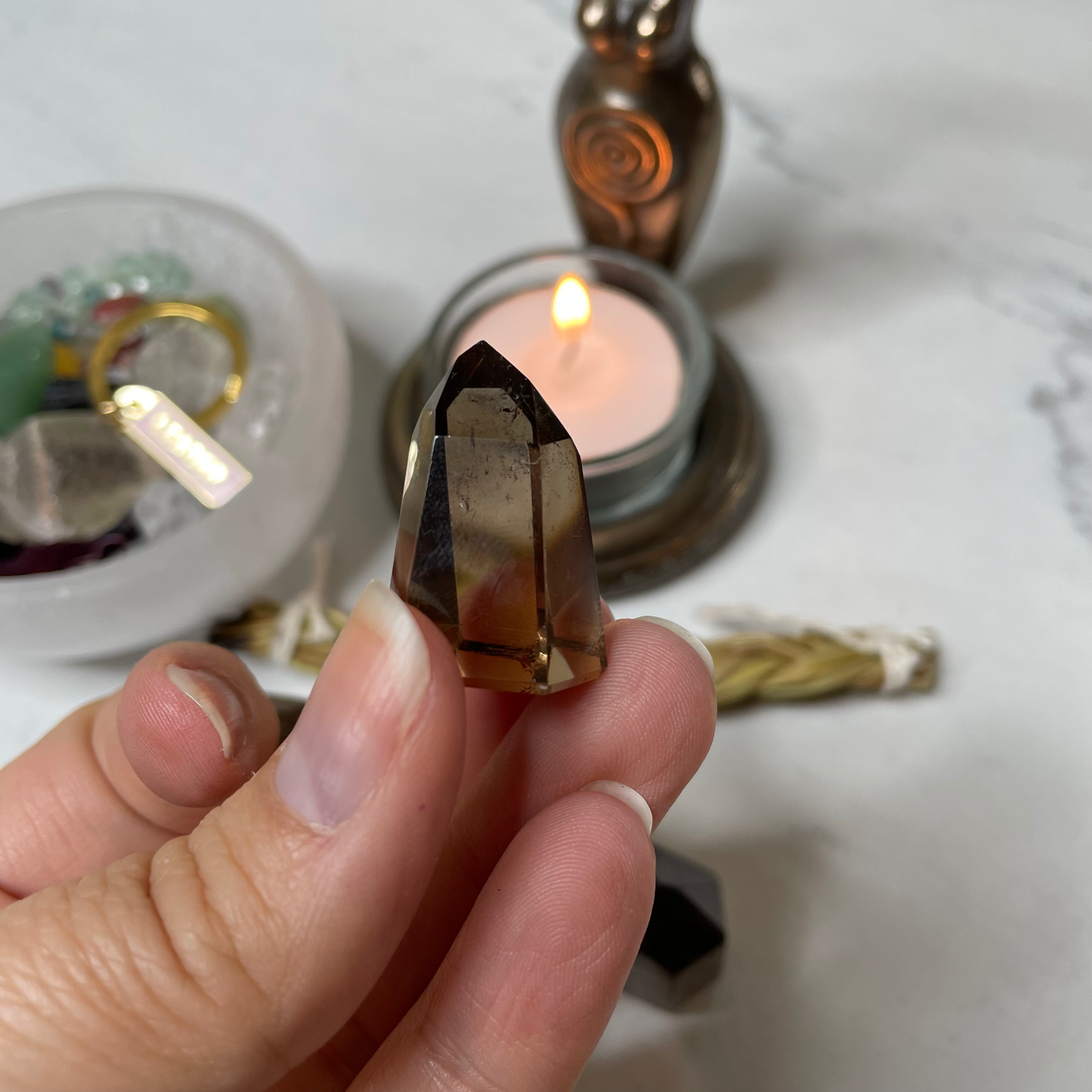 Smoky Quartz Mini Towers- Grade AAA