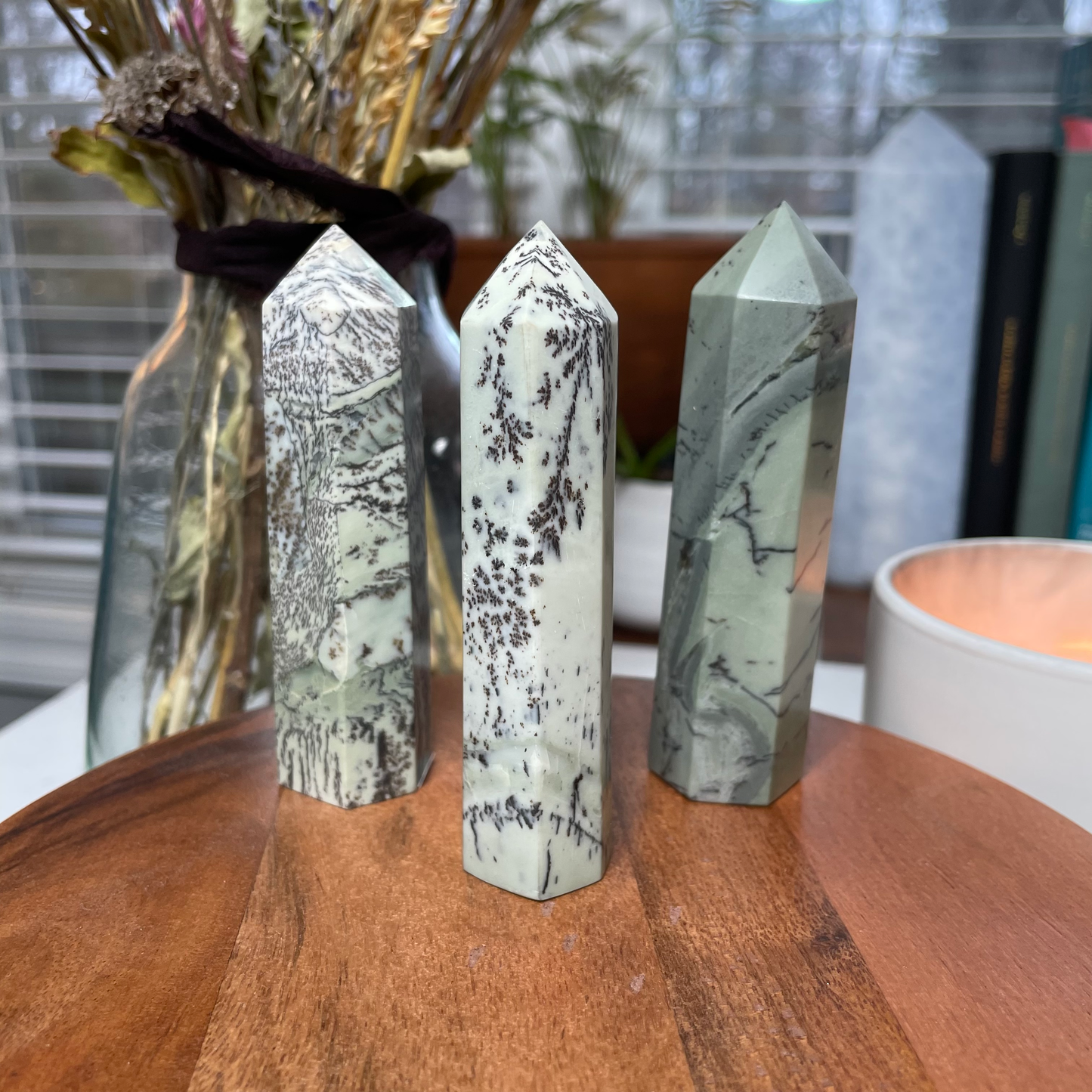 Dendritic Jade Tower