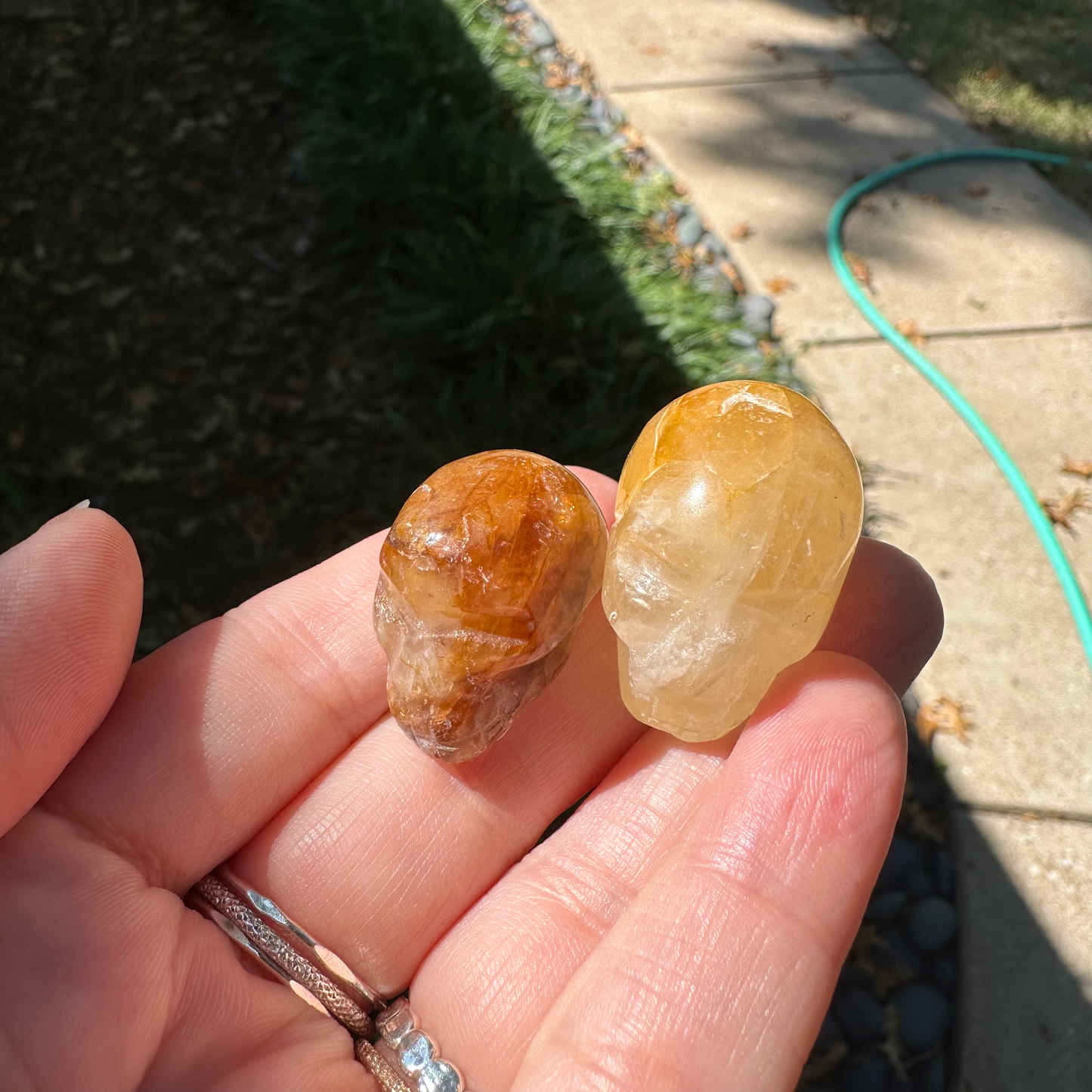 Golden Healer Mini Skull