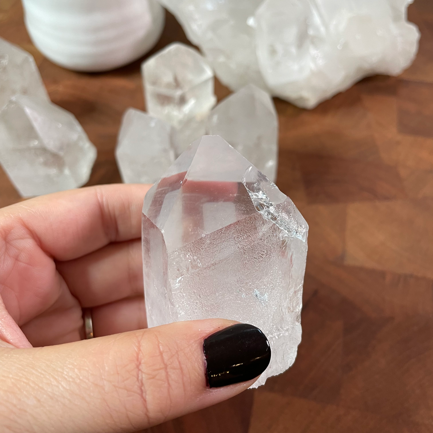 Clear Quartz Point - medium #172