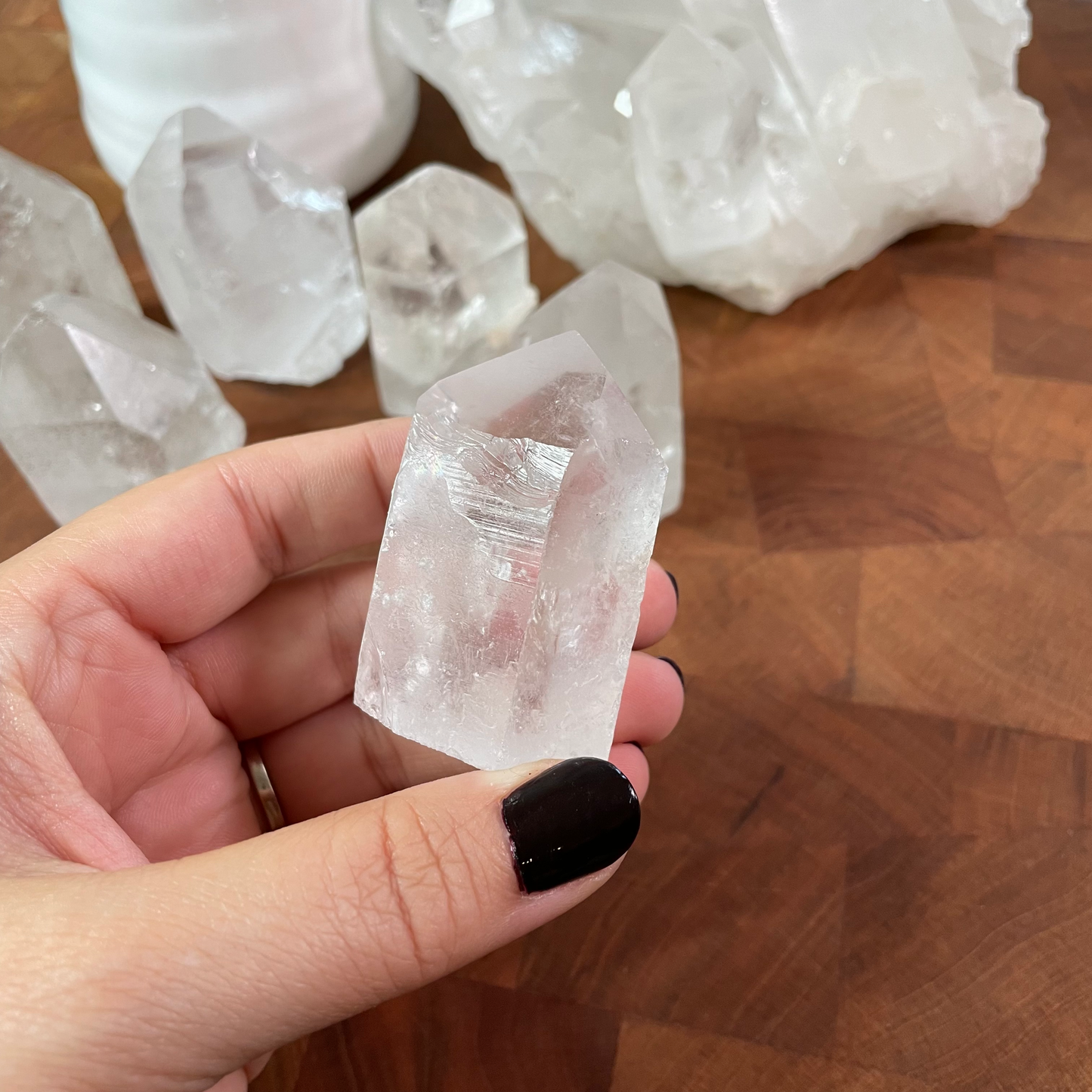 Clear Quartz Point - medium #172
