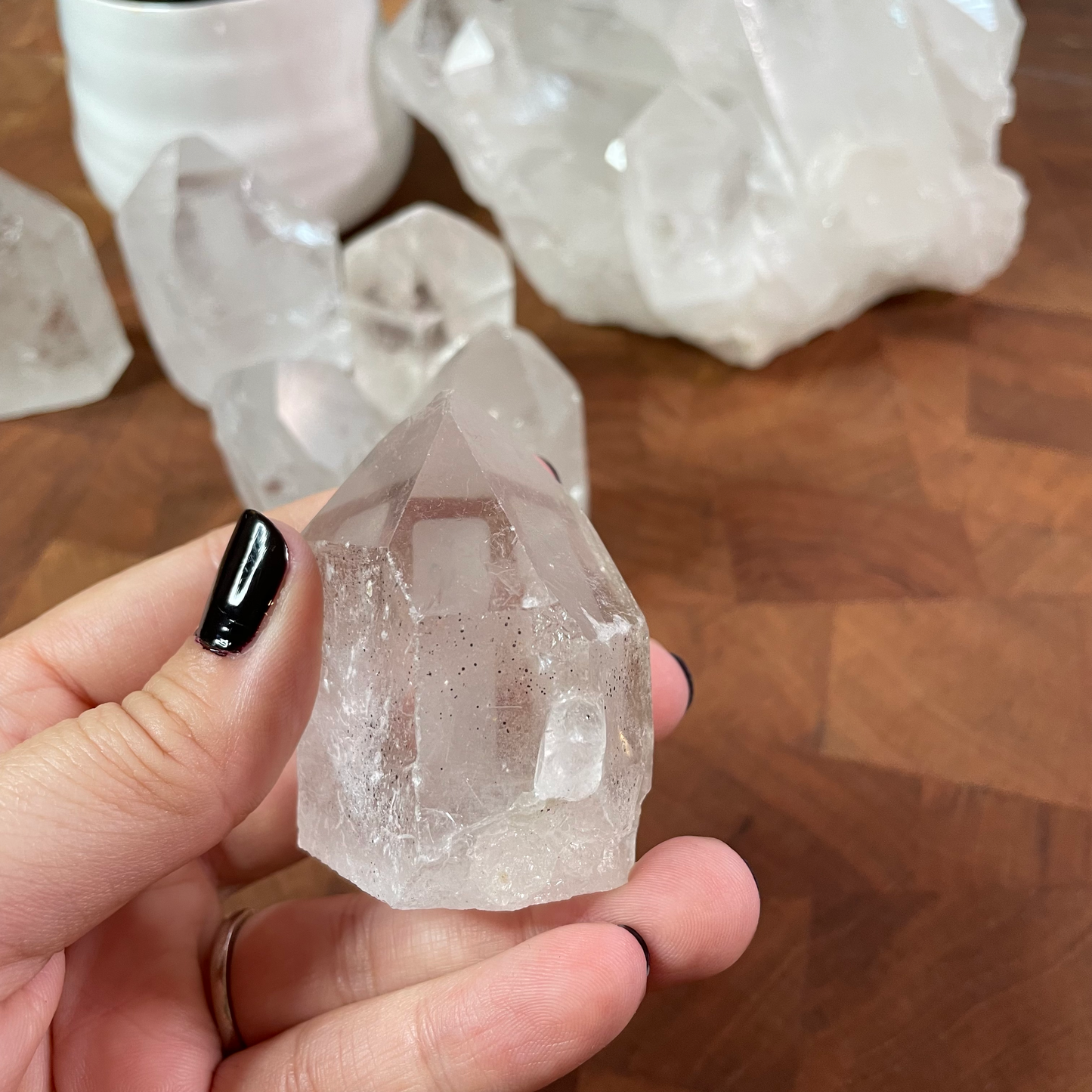 Clear Quartz Point - medium #172