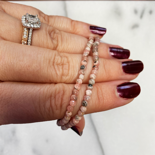 Rhodochrosite Bracelet AA grade