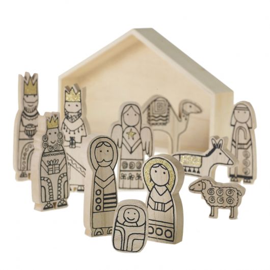 Hygge Nativity Scene