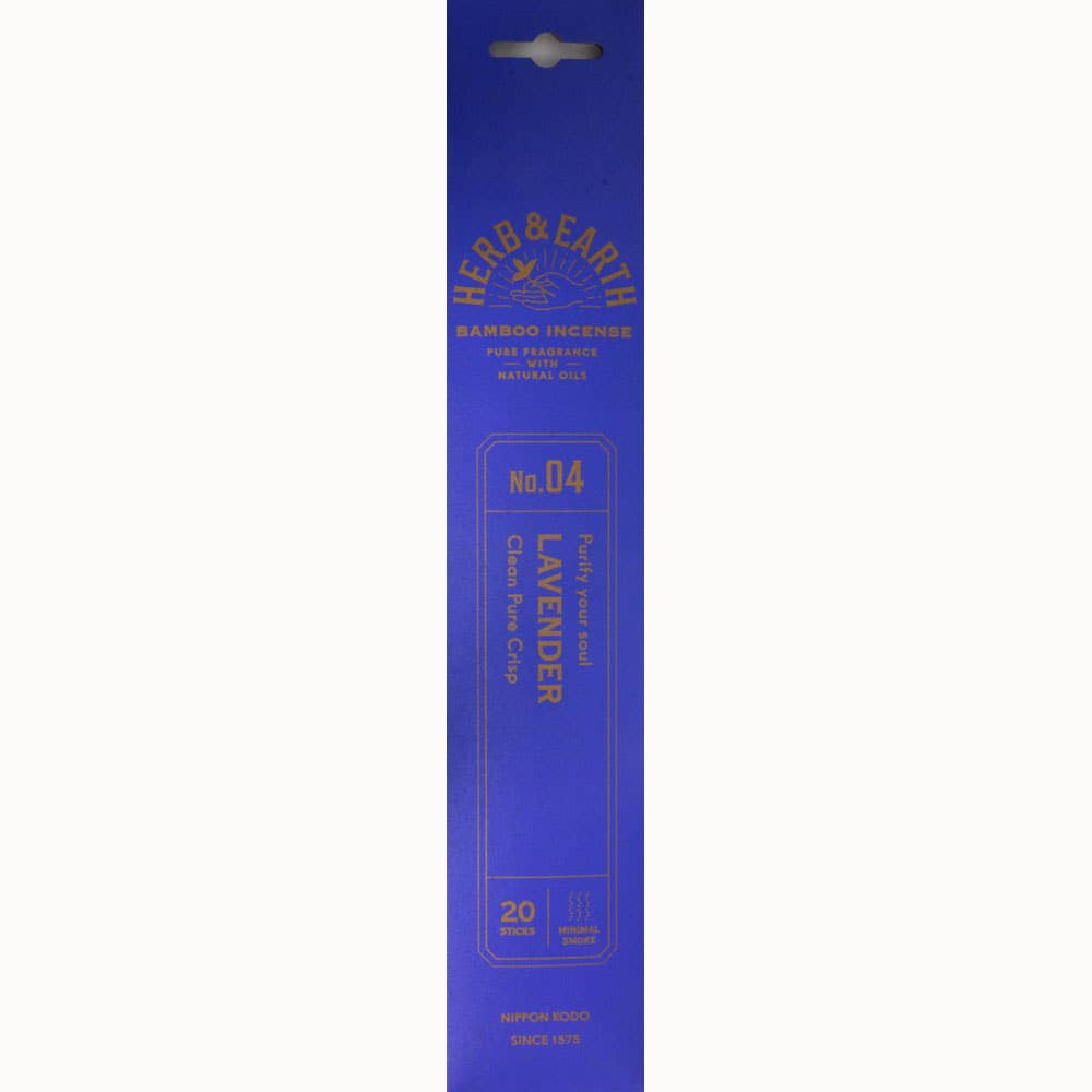 Herb & Earth Lavender Incense Sticks