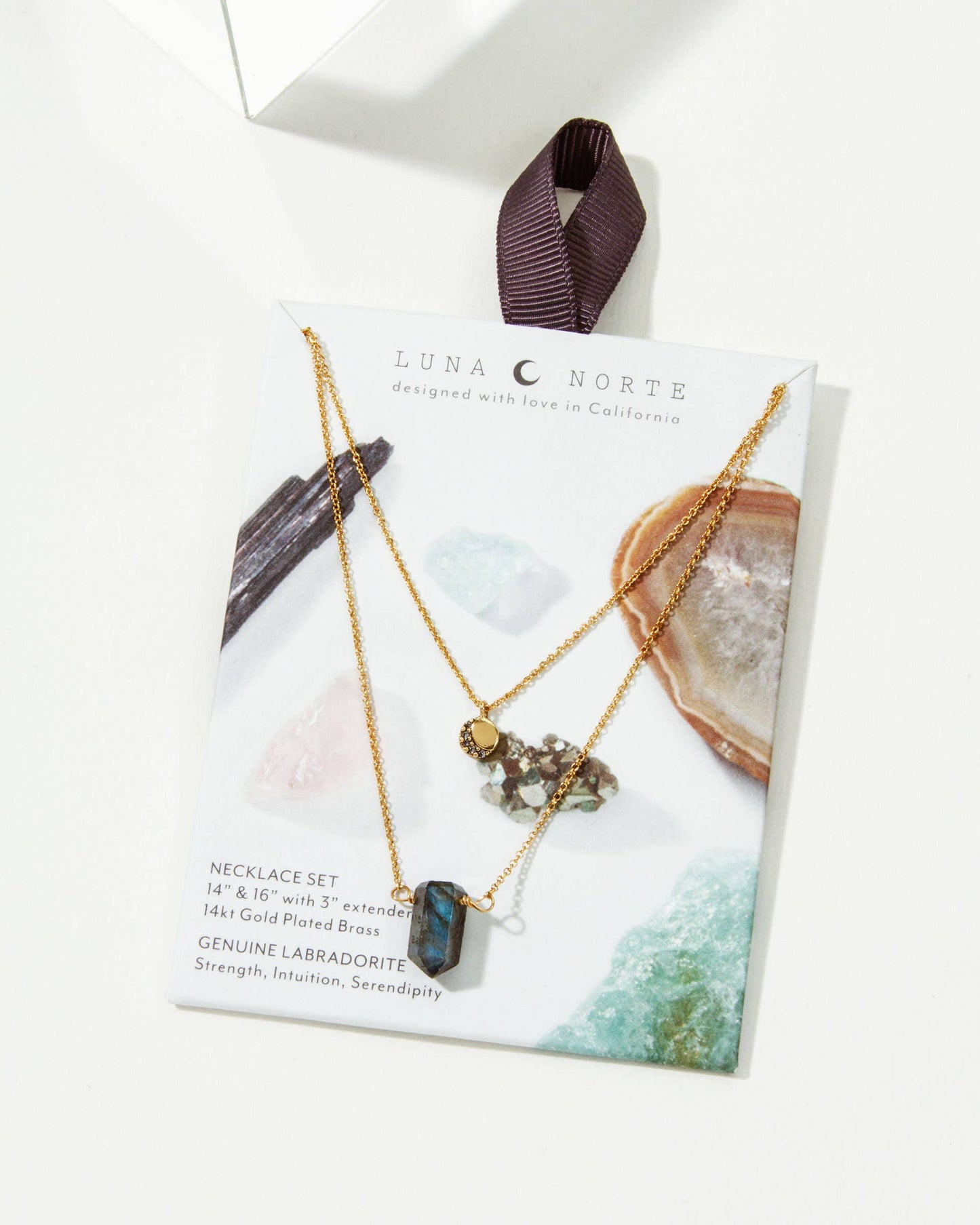 Luz de Luna Necklace Set Labradorite