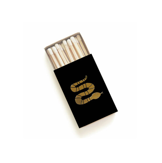 Snake Matchbox | Serpentine Candle Tool | Fauna Decor