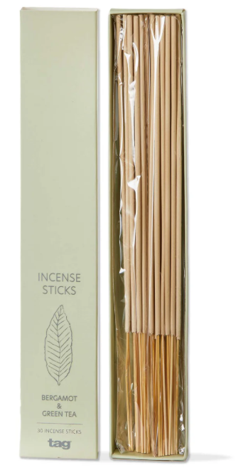 Bergamot Green Tea Incense Sticks