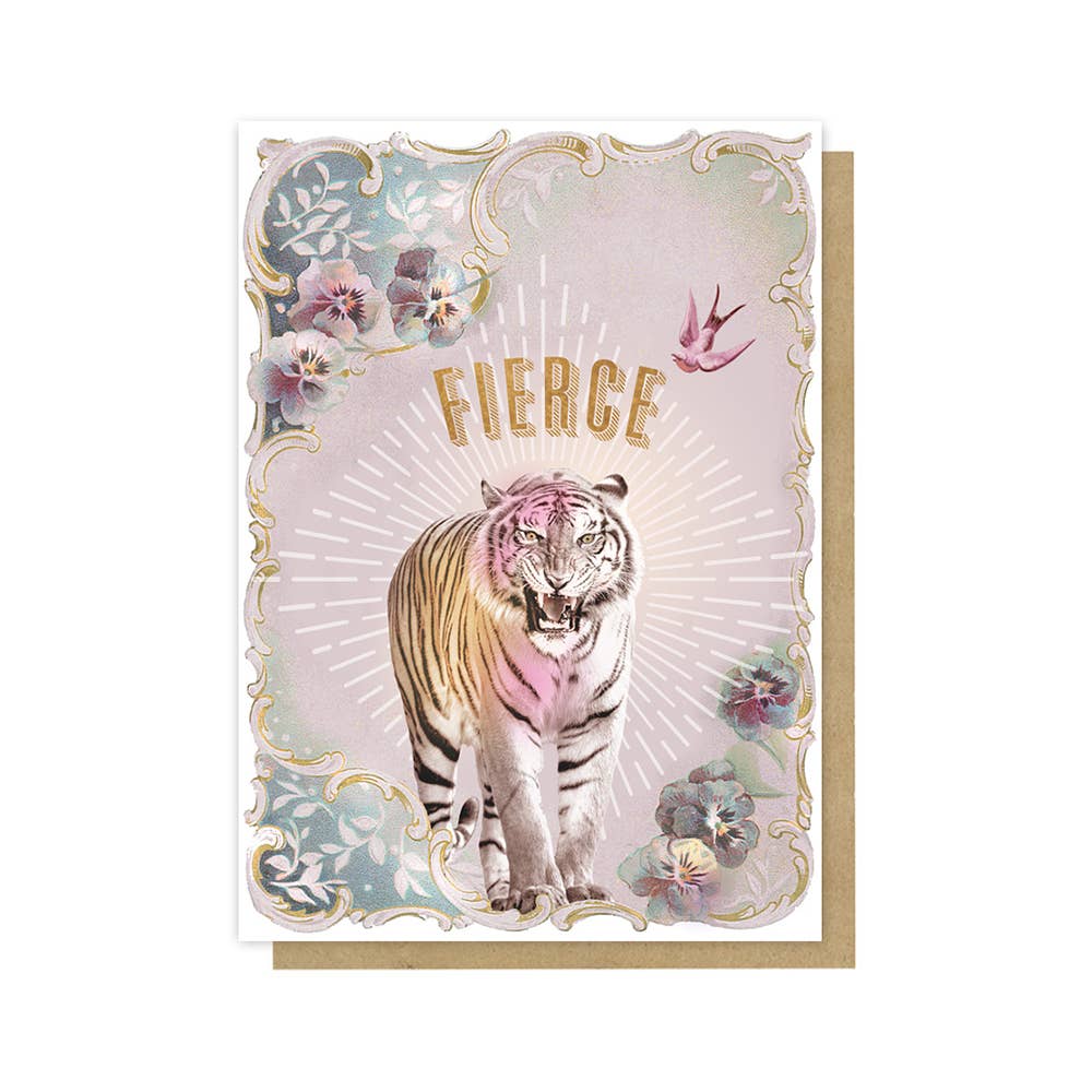 Fierce Greeting Card