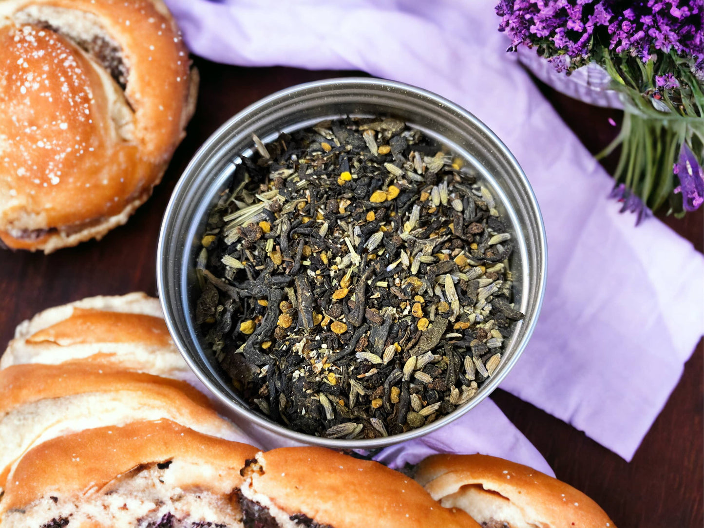 The Violet Hour Lavender, Puerh, Honey Tea Blend