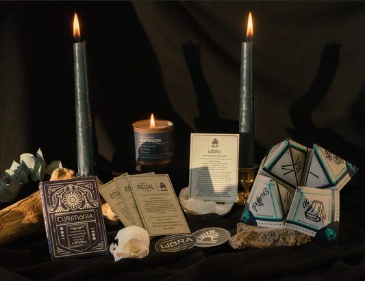 Zodiac Ritual Kit Intention Card Deck + Fortune Teller