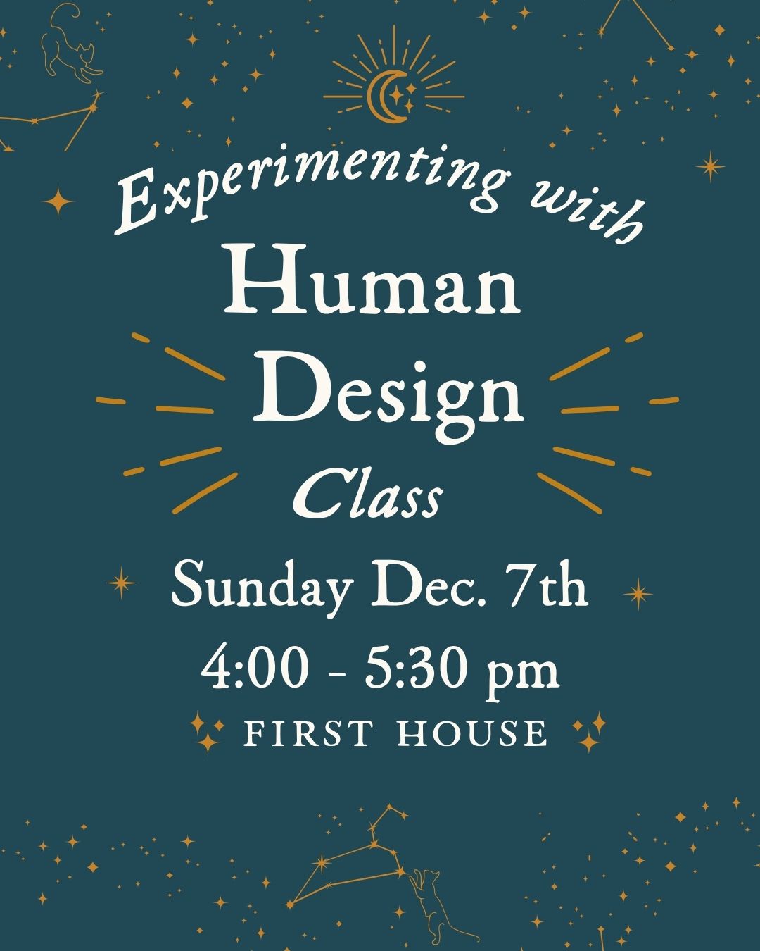 Experimenting with Human Design Class