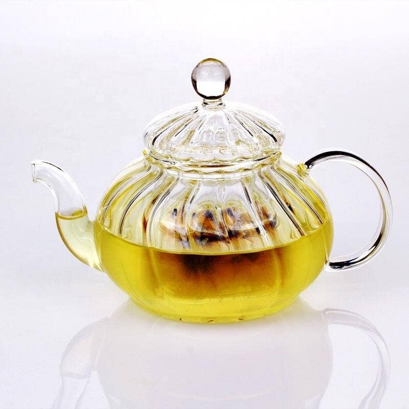 Glass Teapot With Infuser and Lid