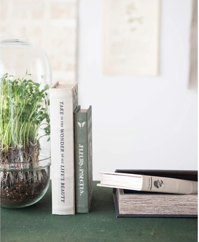 Vintage Style Book Storage Box