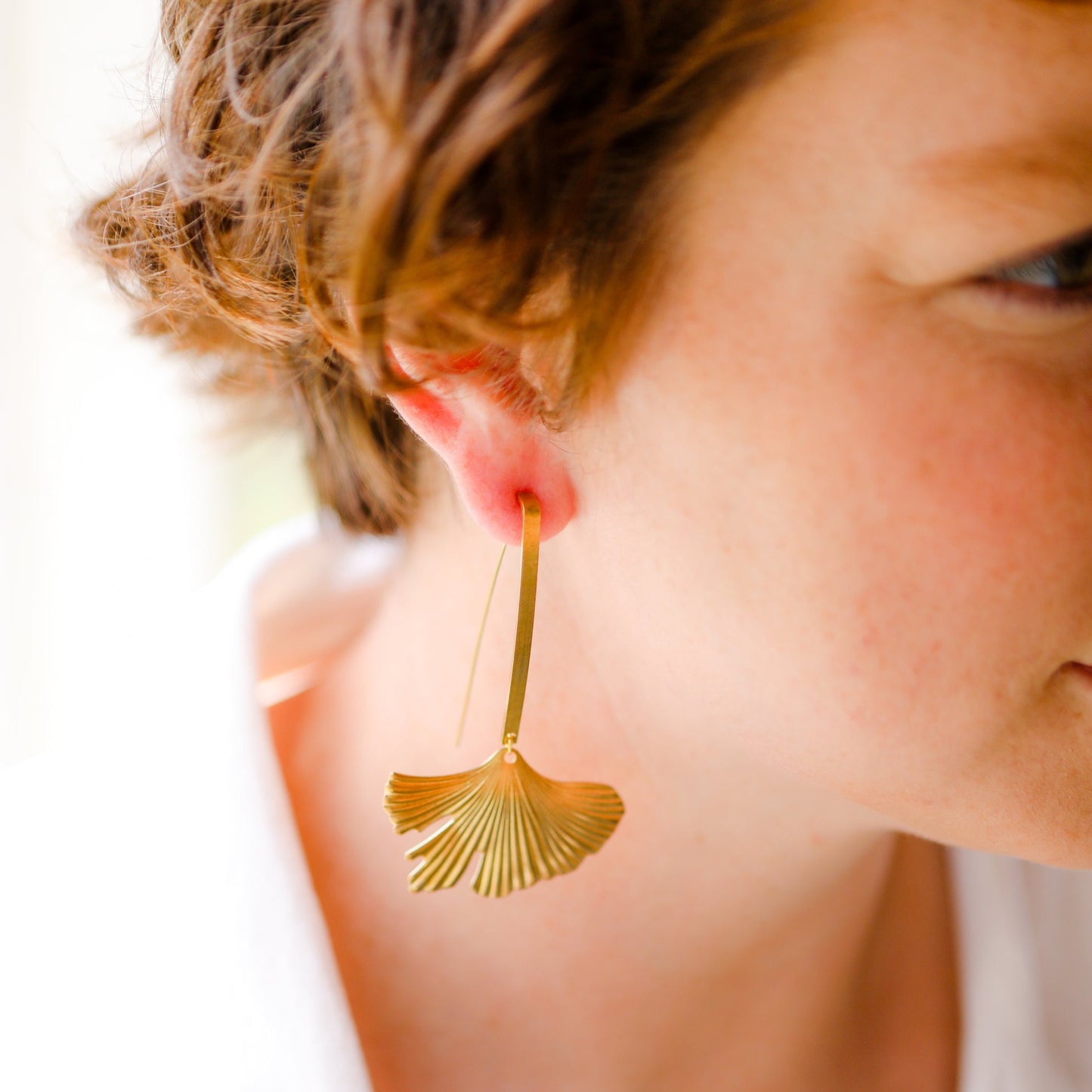 The Ginkgo Earring
