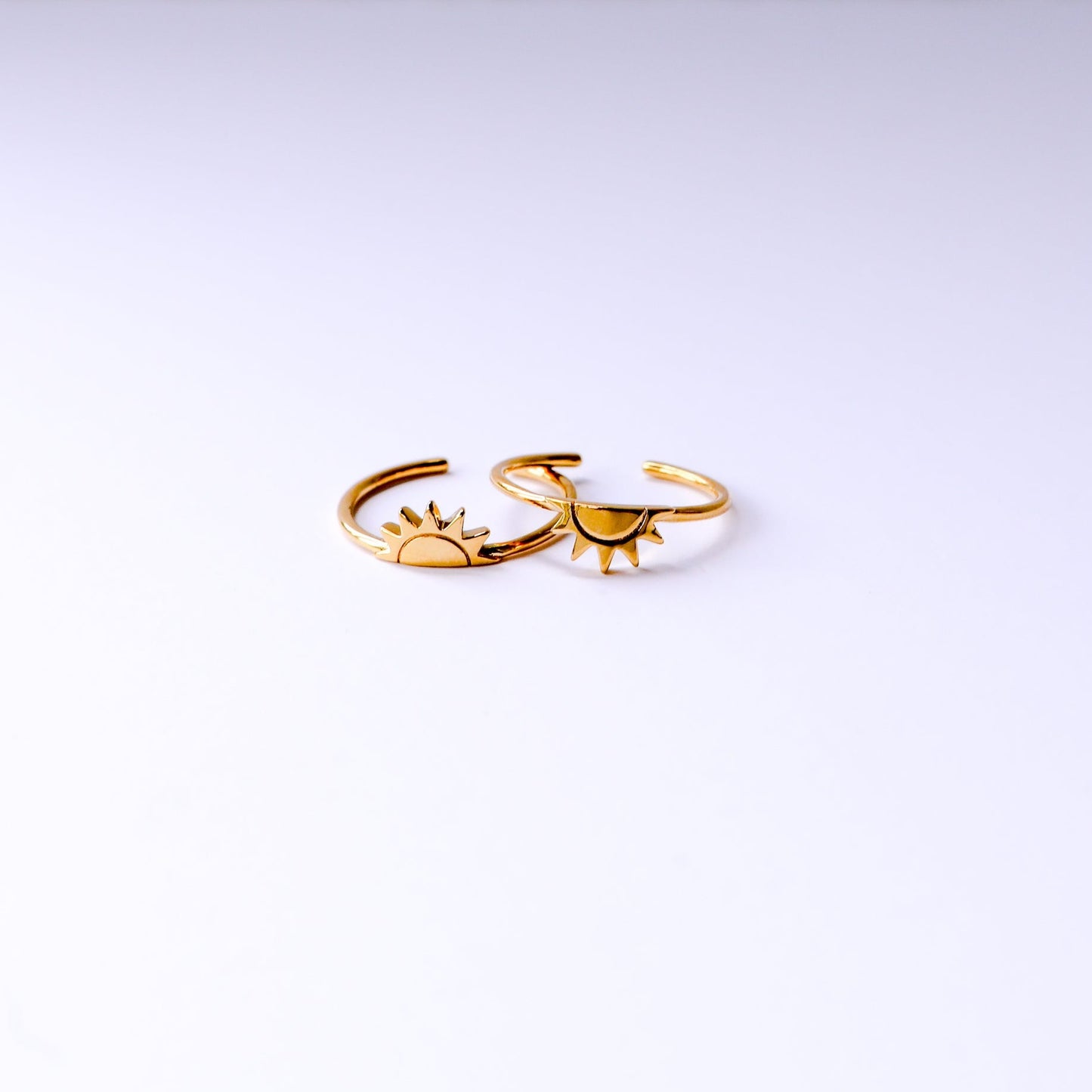 Sun to Sunset Ring Duo