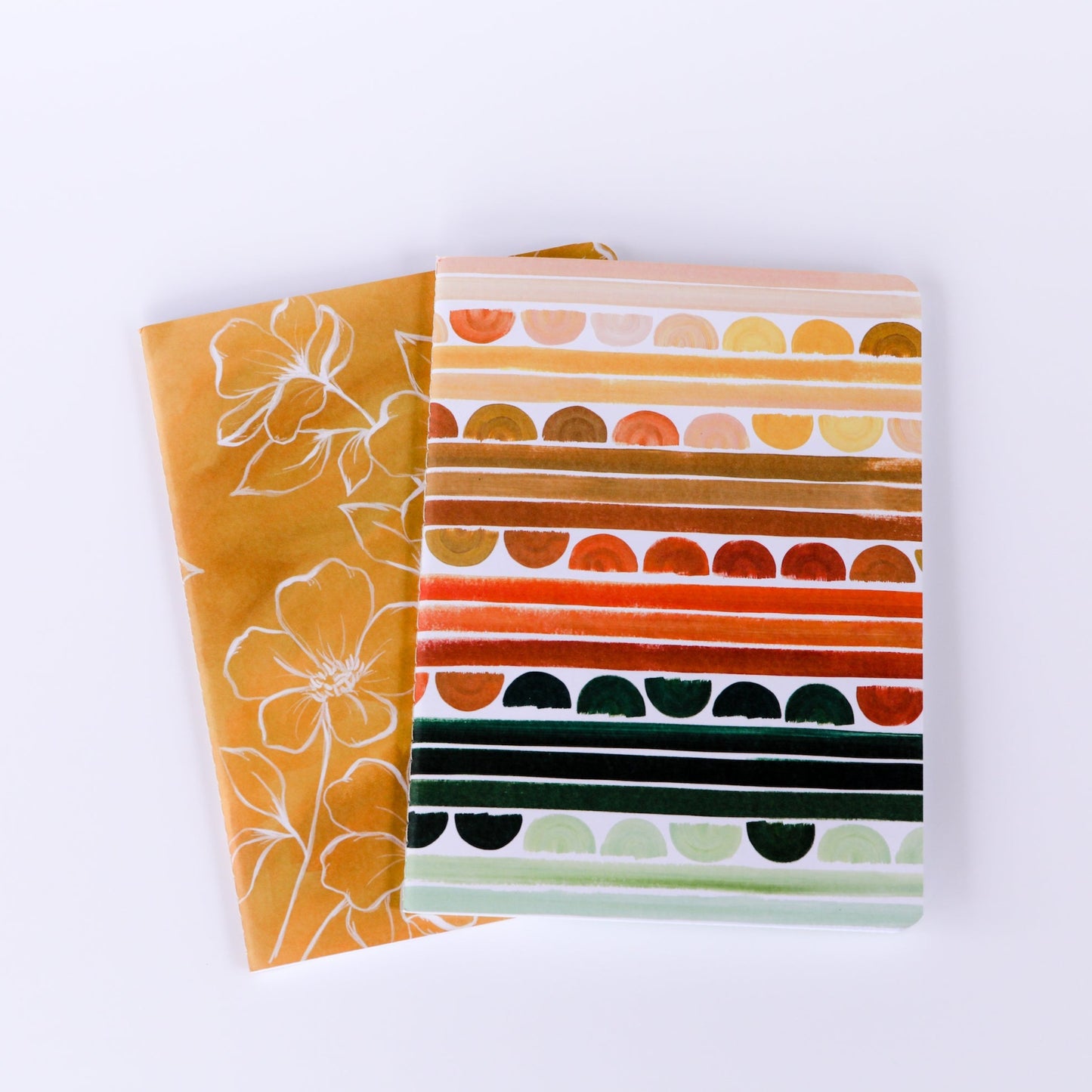 Golden Poppy Slim Notebook Set