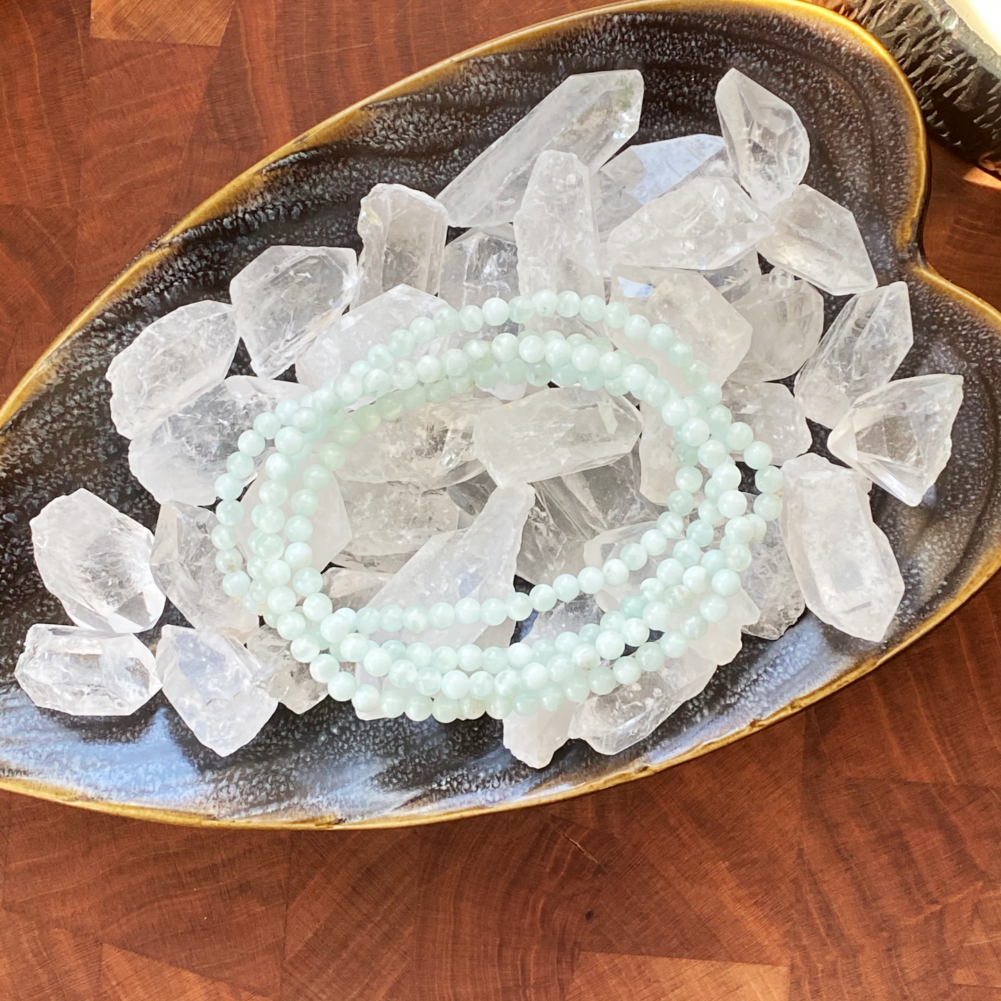 Green Moonstone Bracelet