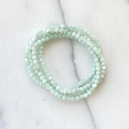 Green Moonstone Bracelet