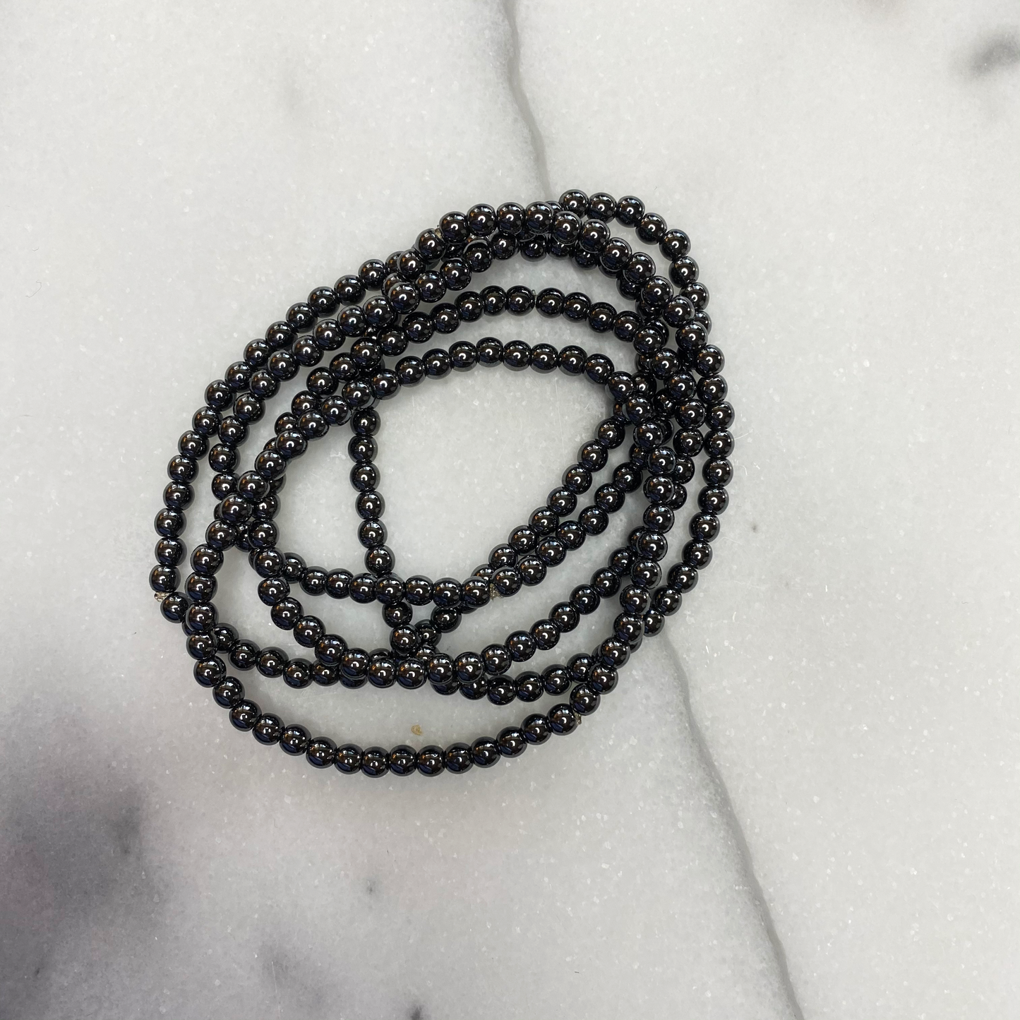 Hematite Bracelet 4mm