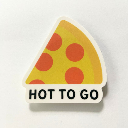 Hot to Go Sticker