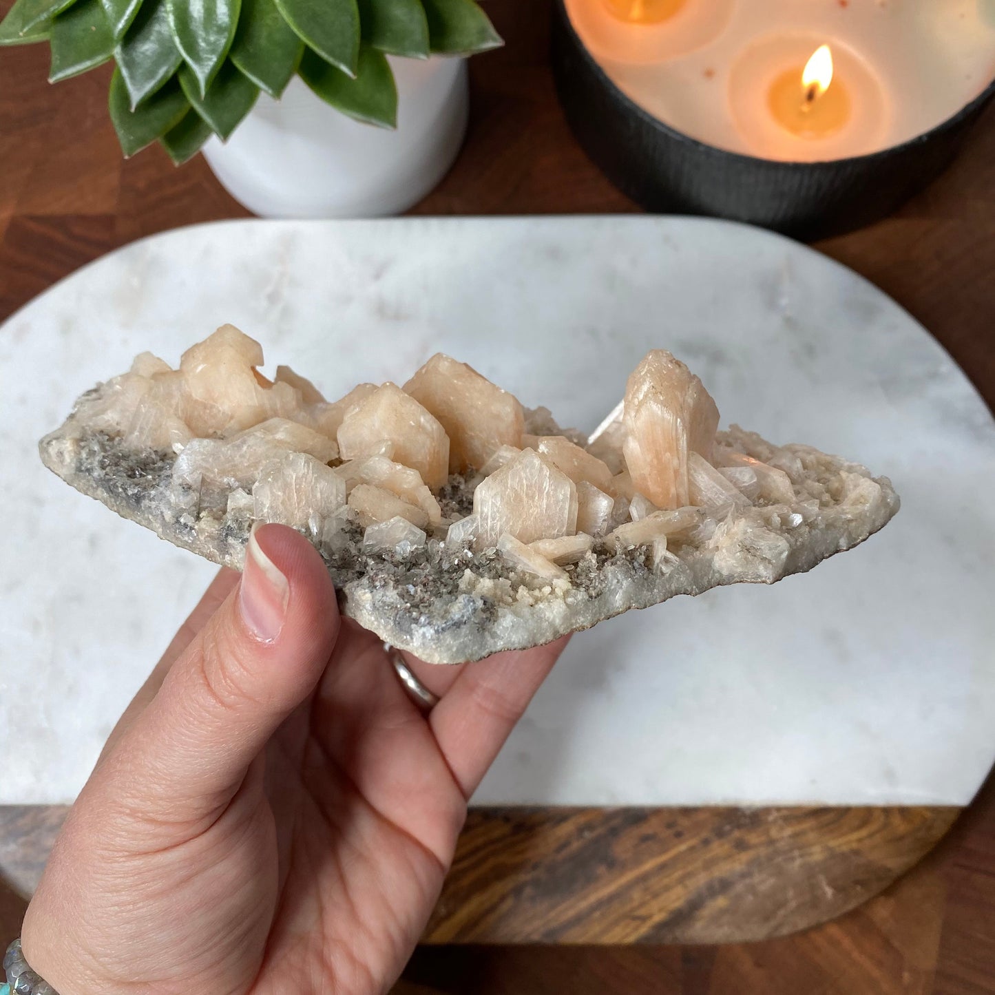 Stilbite Plate