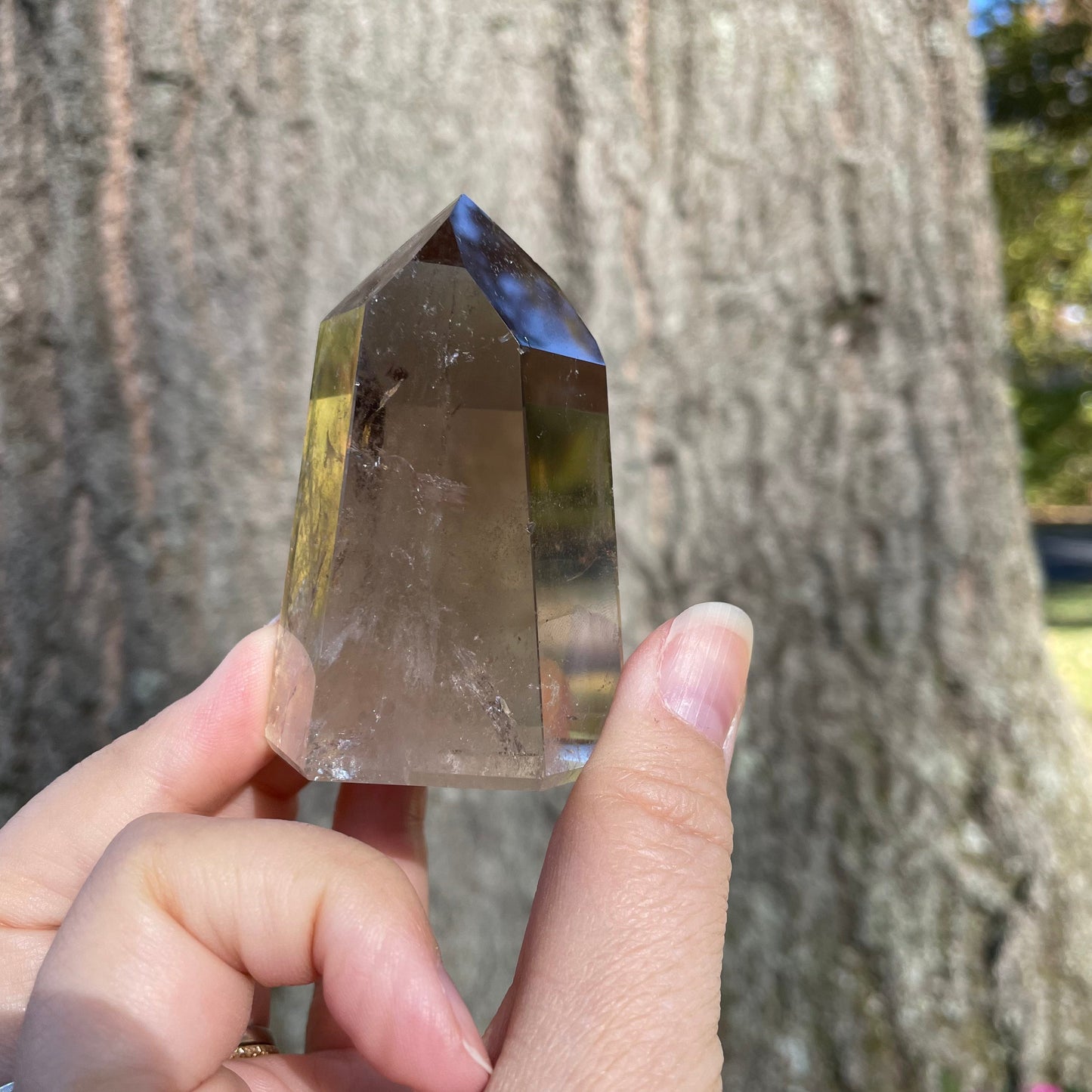 Smoky Quartz Tower #404