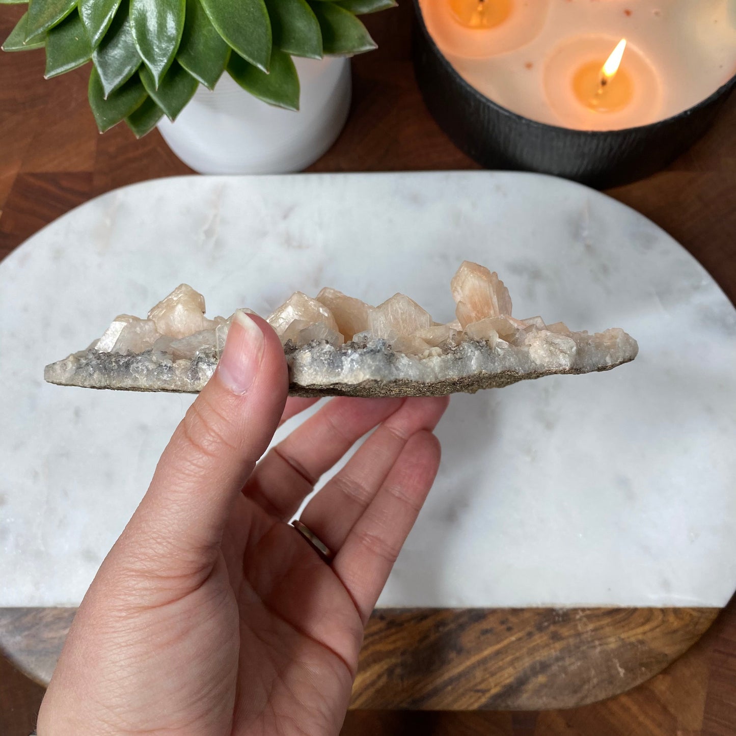 Stilbite Plate
