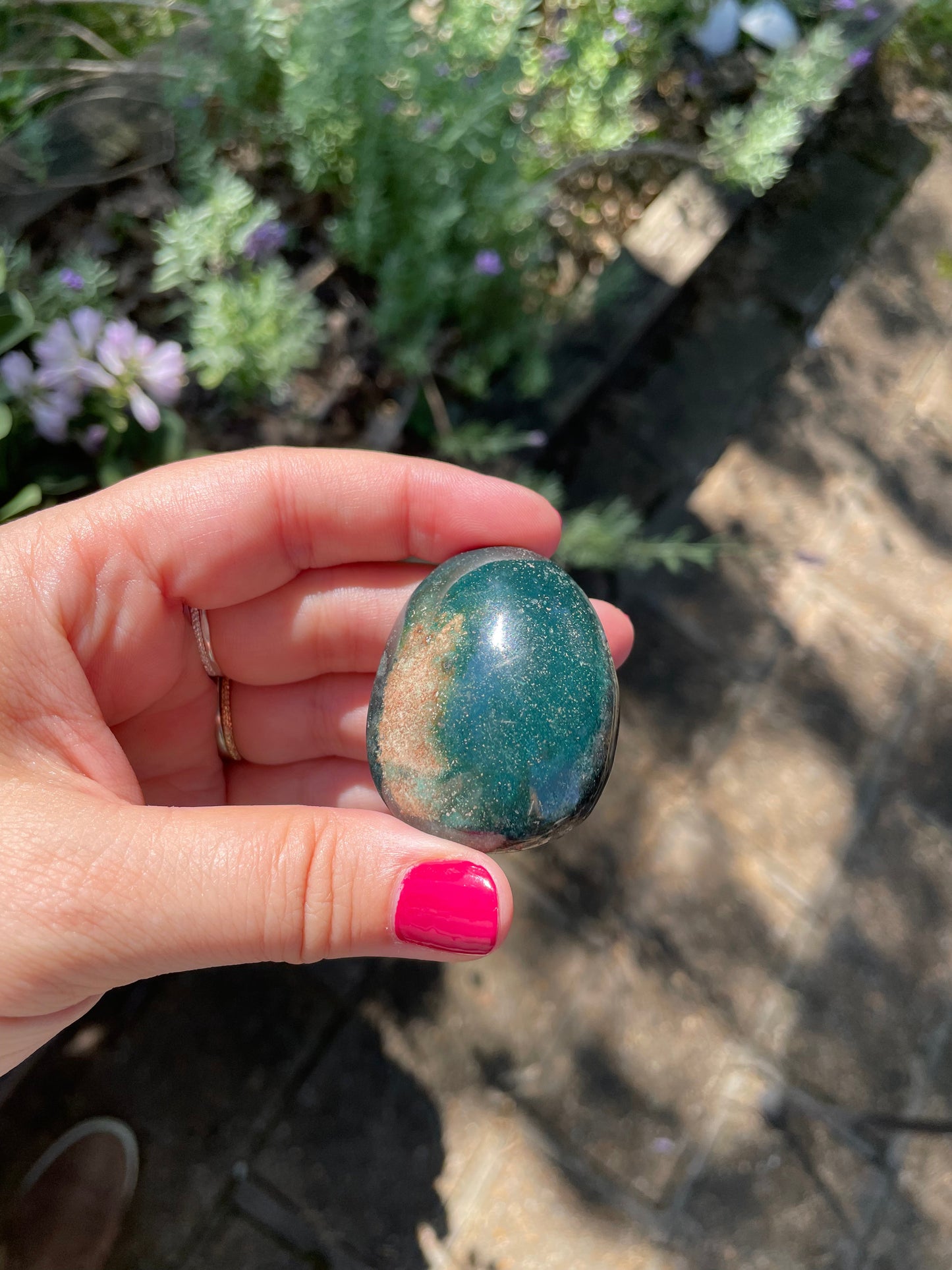 Ocean Jasper Palm Stones
