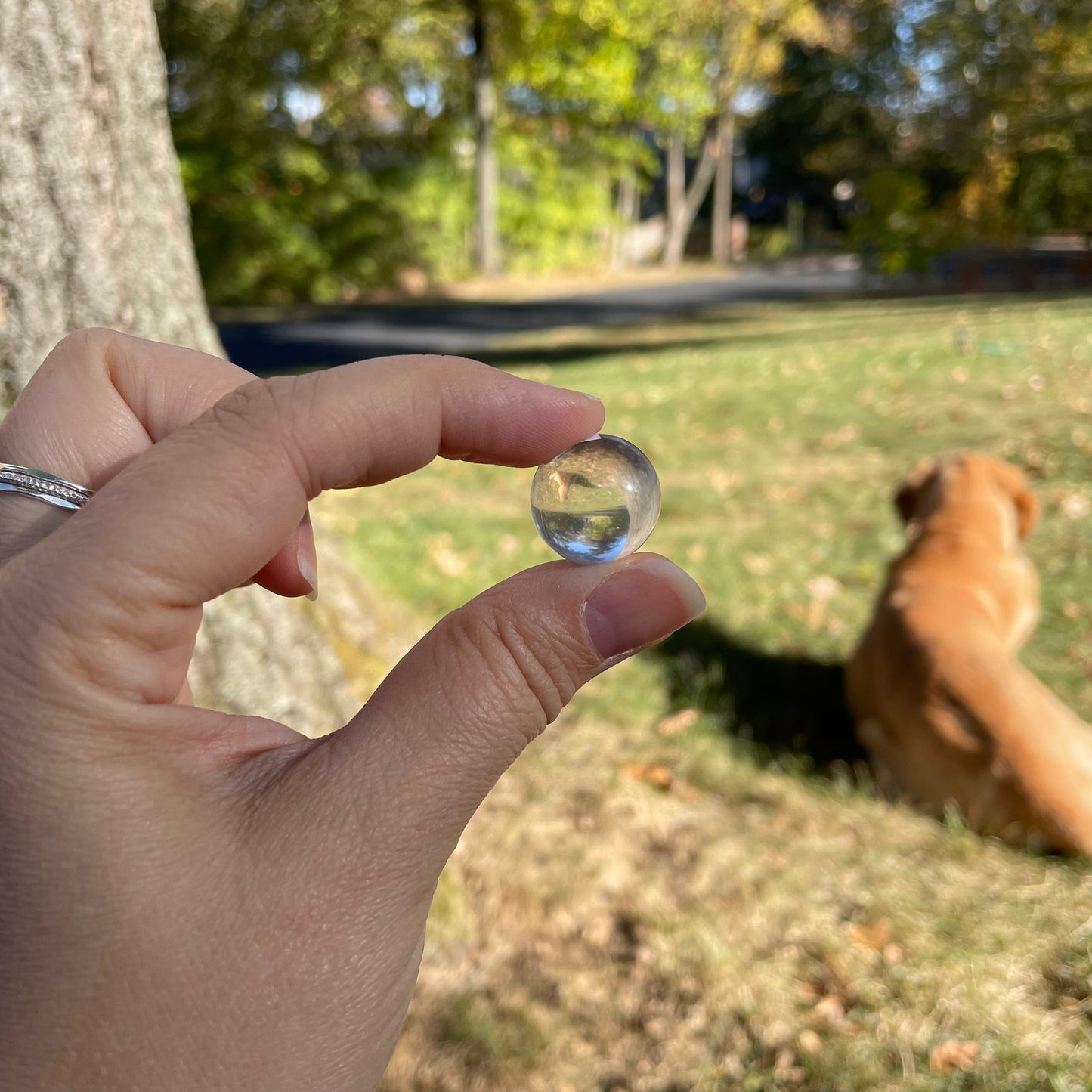 Clear Quartz marbles