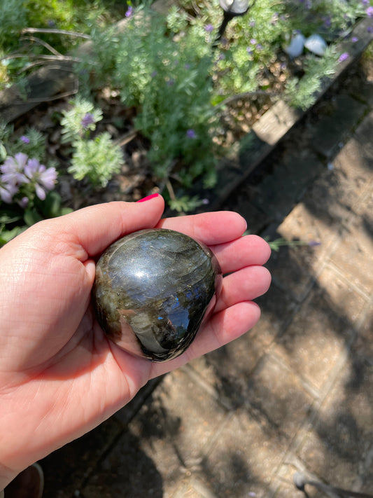 Labradorite Palm Stones