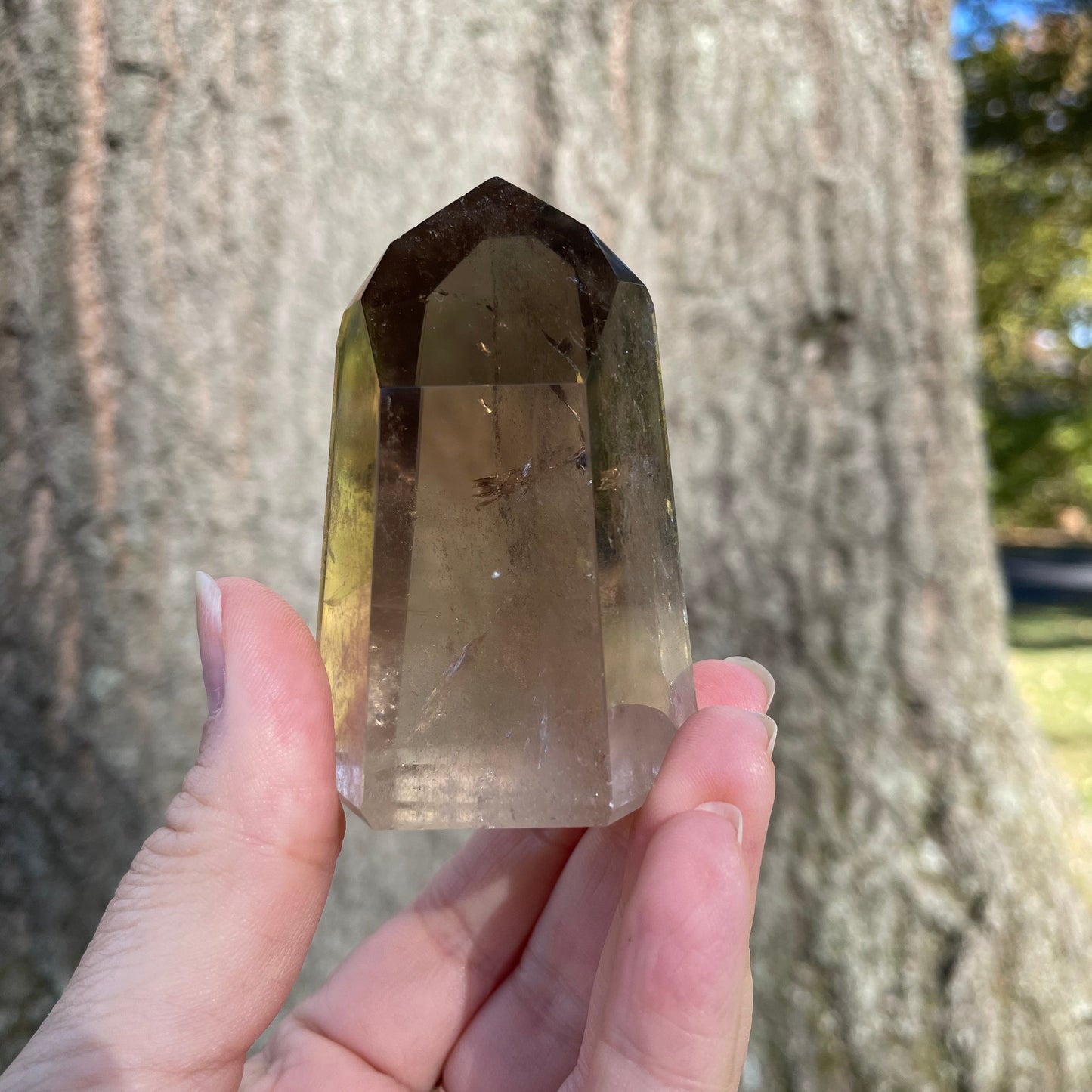 Smoky Quartz Tower #404