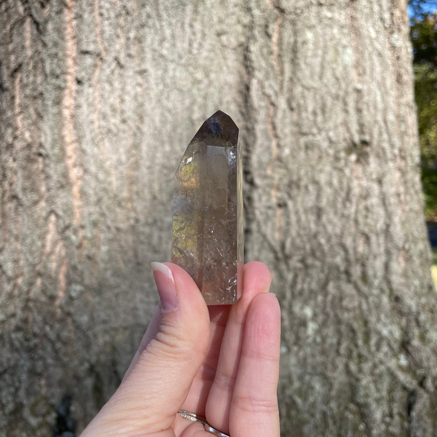 Smoky Quartz Tower #406