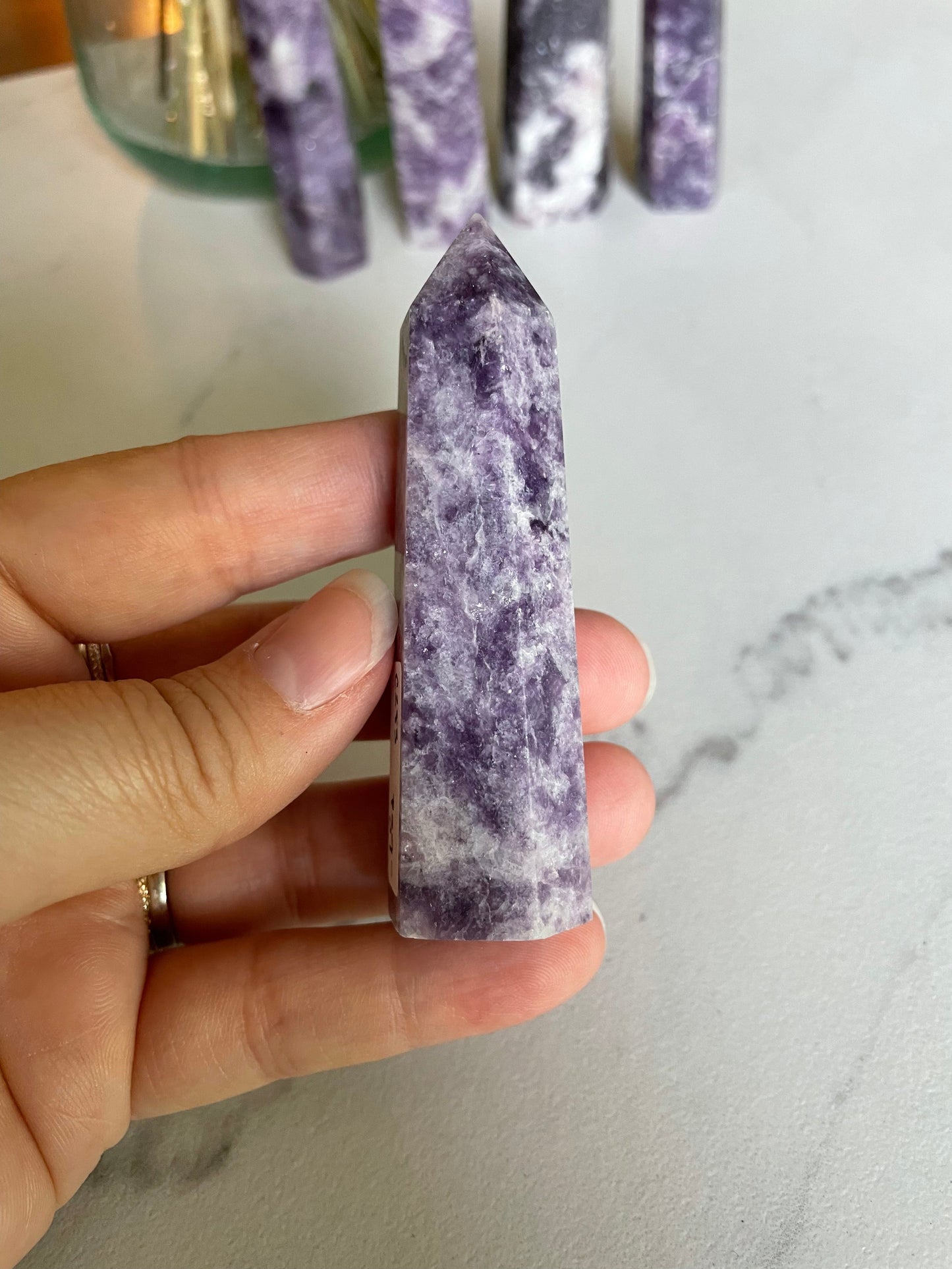 Lepidolite Tower #283