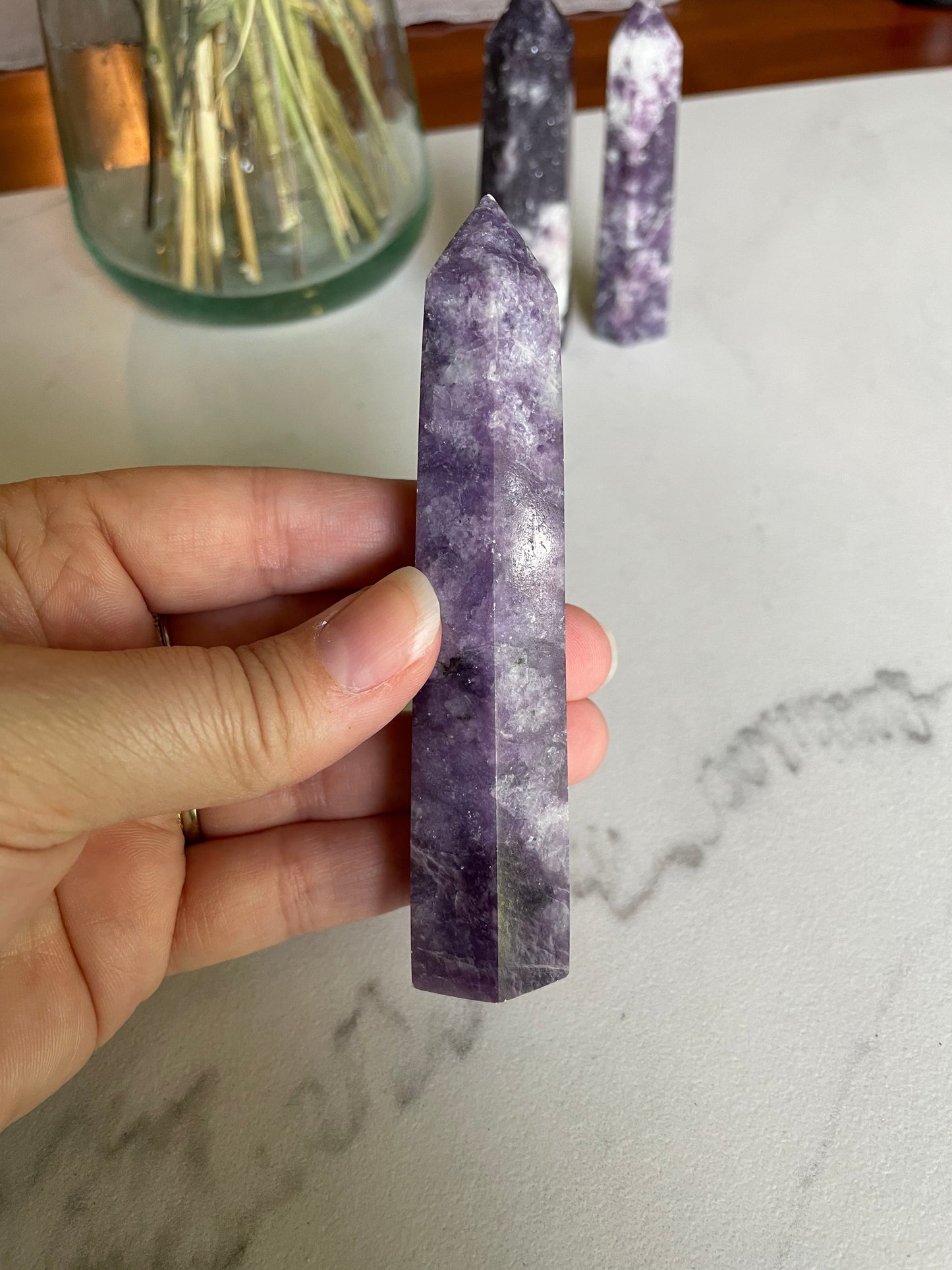 Lepidolite Tower #285