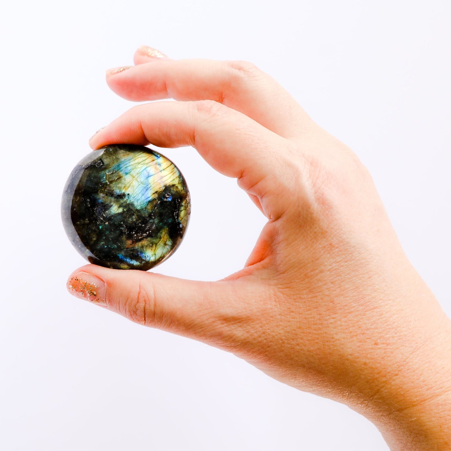 Labradorite Palm Stone